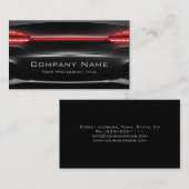 Coole Visitenkarte auf der Rückseite des Fahrzeugs (Vorne/Hinten)