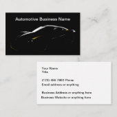 Coole Visitenkarten für Automobile Visitenkarte (Vorne/Hinten)