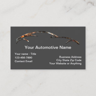 Coole Visitenkarten für das Auto-Gewerbe Visitenkarte