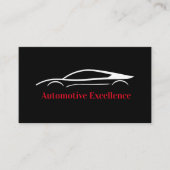 Coole Visitenkarten für die Automobilindustrie Visitenkarte (Vorderseite)