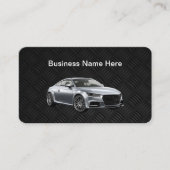 Coole Visitenkarten für ein Automobilgeschäft Visitenkarte (Vorderseite)