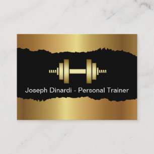 Coole Visitenkarten für Fitness-Trainer Visitenkarte