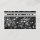 Coole Visitenkarten für Motorräder Visitenkarte (Vorderseite)