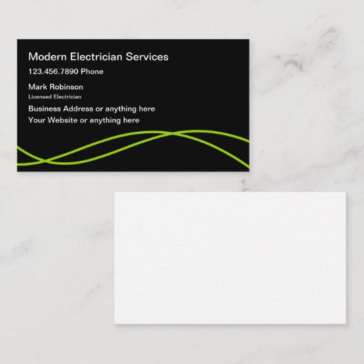 Coole Visitenkarten Visitenkarte (Vorne/Hinten)