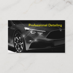 Coole Visitenkarten-Vorlage für Auto-Detailing Visitenkarte