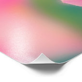 Coole Vögel mit Sonnenbrille bei Sonnenuntergang Fotodruck (Ecke)