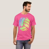 Coole Volleyball-Lover-Design für Männer - Frauen T-Shirt (Vorne ganz)
