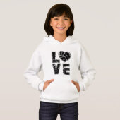 coole Volleyballsportler Hoodie (Vorne ganz)