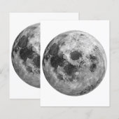 Coole Vollmond-Astronomie (Vorne/Hinten)