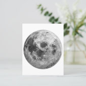 Coole Vollmond-Astronomie (Stehend Vorderseite)
