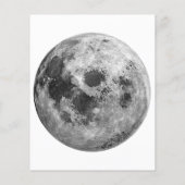 Coole Vollmond-Astronomie (Rückseite)