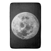 Coole Vollmond-Astronomie Badematte (Vorderseite Vertikal)