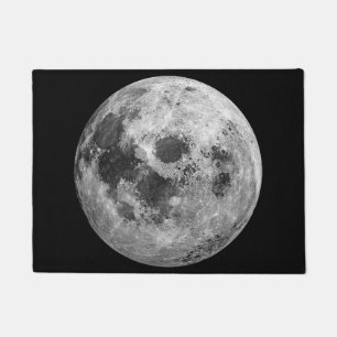 Coole Vollmond-Astronomie Fußmatte