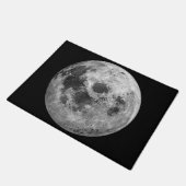 Coole Vollmond-Astronomie Fußmatte (Schrägansicht)