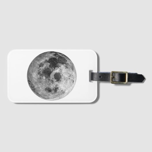 Coole Vollmond-Astronomie Gepäckanhänger (Vorderseite (Horizontal))