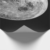 Coole Vollmond-Astronomie Geschenkpapier (Ecke)