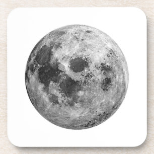 Coole Vollmond-Astronomie Getränkeuntersetzer