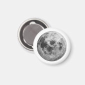 Coole Vollmond-Astronomie Magnet (Vorderseite/Rückseite)