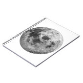 Coole Vollmond-Astronomie Notizblock (Linke Seite)