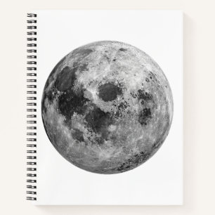 Coole Vollmond-Astronomie Notizblock
