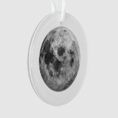 Coole Vollmond-Astronomie Ornament (Vorderseite)