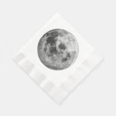 Coole Vollmond-Astronomie Serviette (Ecke)