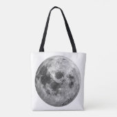Coole Vollmond-Astronomie Tasche (Rückseite)