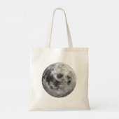Coole Vollmond-Astronomie Tragetasche (Rückseite)