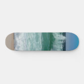 Coole Vorlage für benutzerdefinierte Seascape Wave Skateboard (Horizontal)