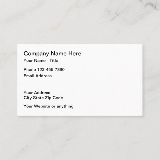 Coole Vorlage für moderne Automobil-Visitenkarten Visitenkarte (Rückseite)