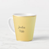 Coole Vorlage für moderne Typografie Milchtasse (Linke Ecke)