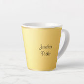 Coole Vorlage für moderne Typografie Milchtasse (Rechte Ecke)