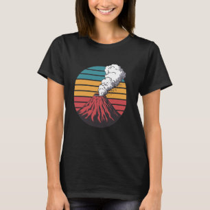Coole Vulkankunst für Männer Frauen Kinder Geologi T-Shirt