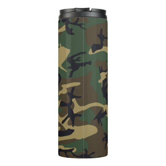 Coole Waldtarnung Thermosbecher (Rückseite)