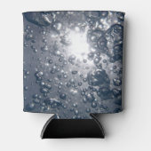 Coole Wasserblasen Dosenkühler (Vorderseite)