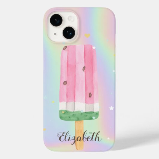 Coole Wasserfarbe Eiscreme Case-Mate iPhone Hülle (Rückseite)