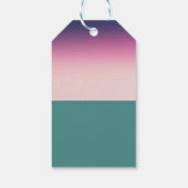 Coole Wasserfarbe Eiscreme Geschenkanhänger (Rückseite)