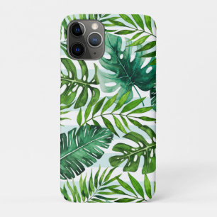 Coole Wasserfarbe Tropengrün botanisch Case-Mate iPhone Hülle