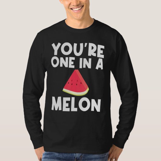 Coole Wassermelone für Männer Rote Melone T-Shirt (Vorderseite)