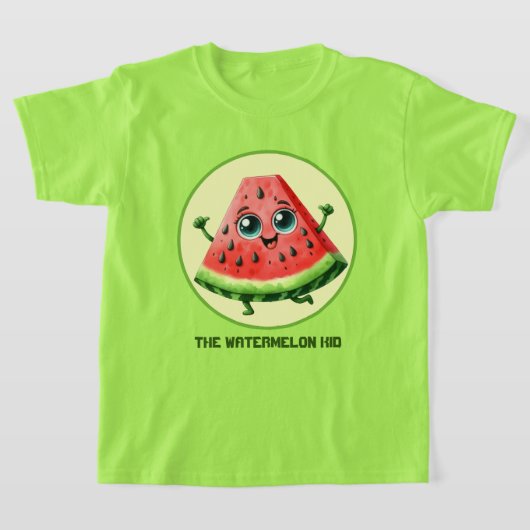 Coole Wassermelonen-Unisex-Kinder T-Shirt (Ablage )