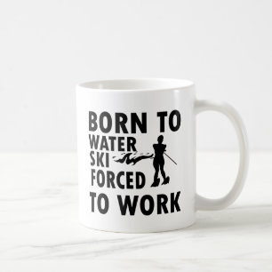 Coole Wasserskifahren Entwürfe Kaffeetasse