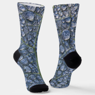 Coole Wassertropfen Tautextur abstrakt Socken
