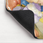 Coole Watercolor-Muscheln Mousepad (Ecke)