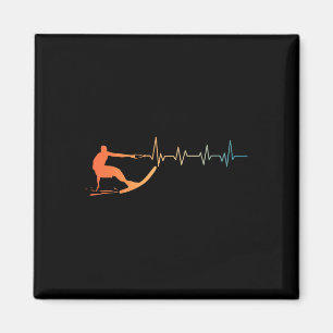 Coole Waterski-Kunst für Männer Frauen Wasser Ski  Magnet