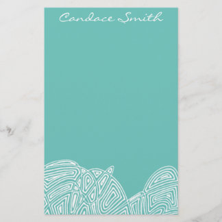 Coole Waves Personalisiert Briefpapier