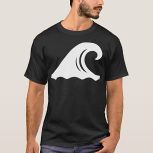 Coole Waves Symbol Surfer Surf Küste B T-Shirt