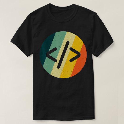 Coole Web Developer Art for Men - HTML Programm fü T-Shirt (Design vorne)