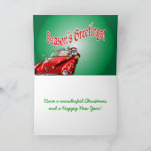 Coole Weihnachten! Feiertagskarte (Innenseite)