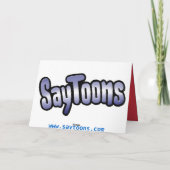 Coole Weihnachten! Feiertagskarte (Rückseite)