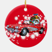 Coole Weihnachten! Keramik Ornament (Hinten)